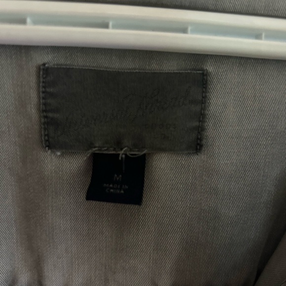 Gray button down top - Picture 3 of 3